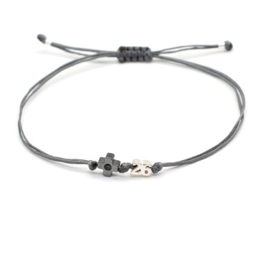 Bracelet "Lucky Charm 26 Cross AIM"