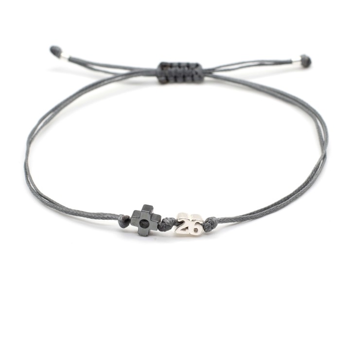 Bracelet "Lucky Charm 26 Cross AIM"