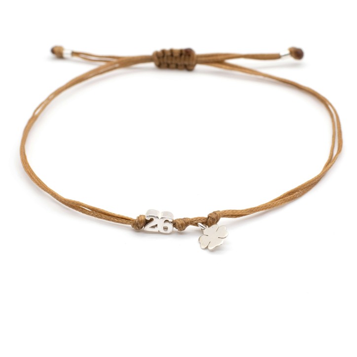 Βραχιόλι "Γούρι 2026 Τετράφυλλάκι ΜΑΚ"