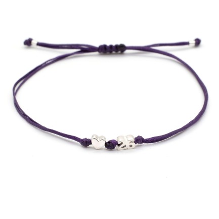 Bracelet  "Lucky Charm 26 Heart MAK"