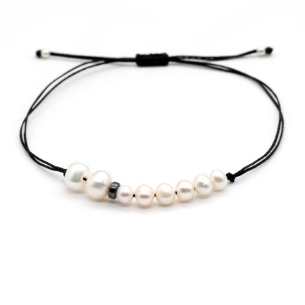 Bracelet "Lucky Charm 26 Pearls"