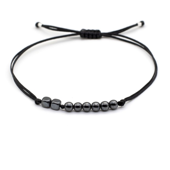 Bracelet "Lucky Charm 26 Hematite BLK" Bracelet "Lucky Charm 26 Hematite BLK"
