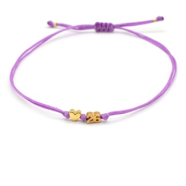 Bracelet  "Lucky Charm 26 Heart MAK G"