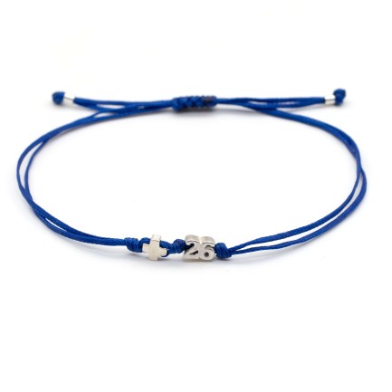 Bracelet "Lucky Charm 26 Cross MAK"