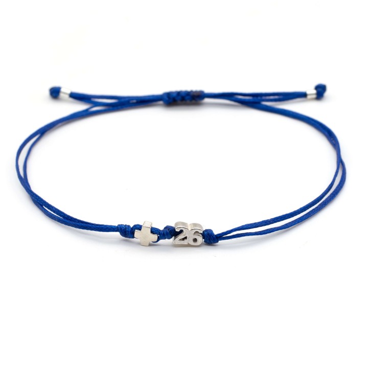 Bracelet "Lucky Charm 26 Cross MAK"