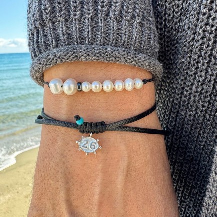 Bracelet "Lucky Charm 26 Pearls"