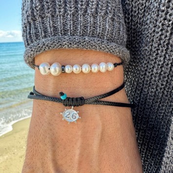 Bracelet "Lucky Charm 26 Pearls"