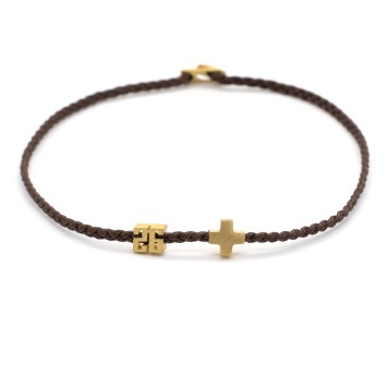 Βracelet "Charm 24 - Cross G"