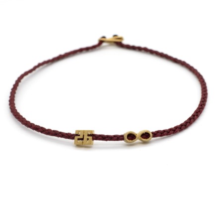 Bracelet "Charm 26 - Infinity G"