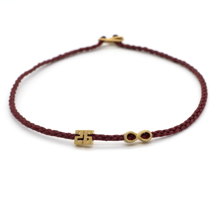 Bracelet "Charm 26 - Infinity G"