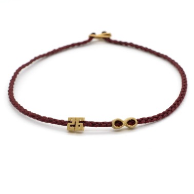 Bracelet "Charm 26 - Infinity G"