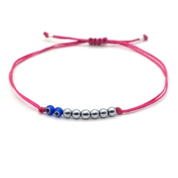 Bracelet "Lucky Charm - Little Eyes + 6 Wishes"