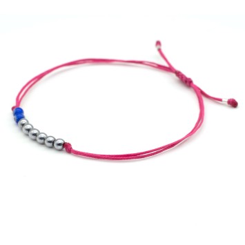 Bracelet "Lucky Charm - Little Eyes + 6 Wishes"