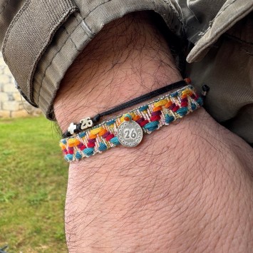 Bracelet "Lucky Charm 26 Cross MAK"