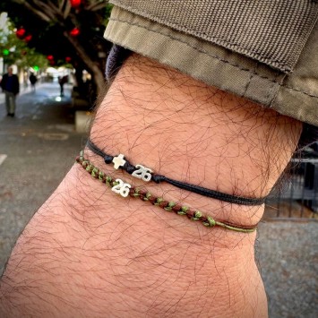 Bracelet "Lucky Charm 26 Cross MAK"