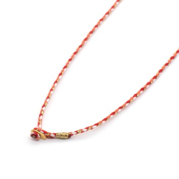 Necklace "Lucky Charm 26 Eye BL G"