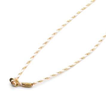 Necklace "Lucky Charm 26 Eye BL G"