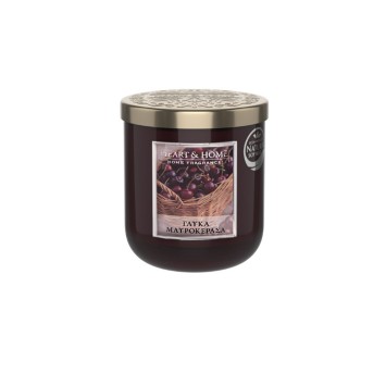 Sweet Black Cherries - Heart & Home Soy Candle, 110g