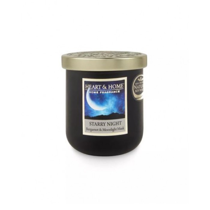 Starry Night - Heart & Home Soy Candle, 115g