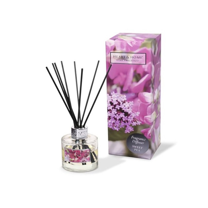 Sweet Pea - Heart & Home Reed Diffuser, 70ml
