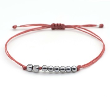 Bracelet "Lucky Charm 26 Hematite SIL"