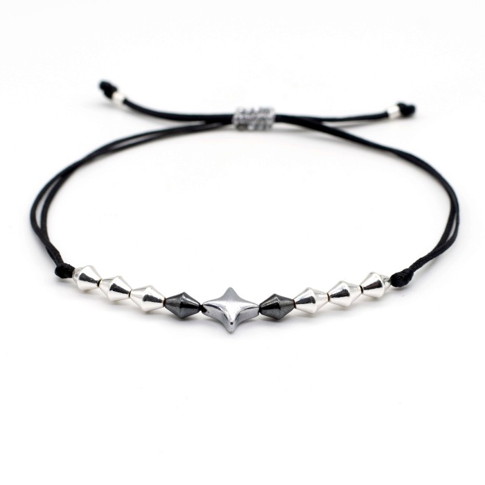 Brachelet "Lucky Star 26 Hematite"