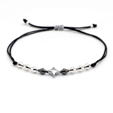 Brachelet "Lucky Star 26 Hematite"