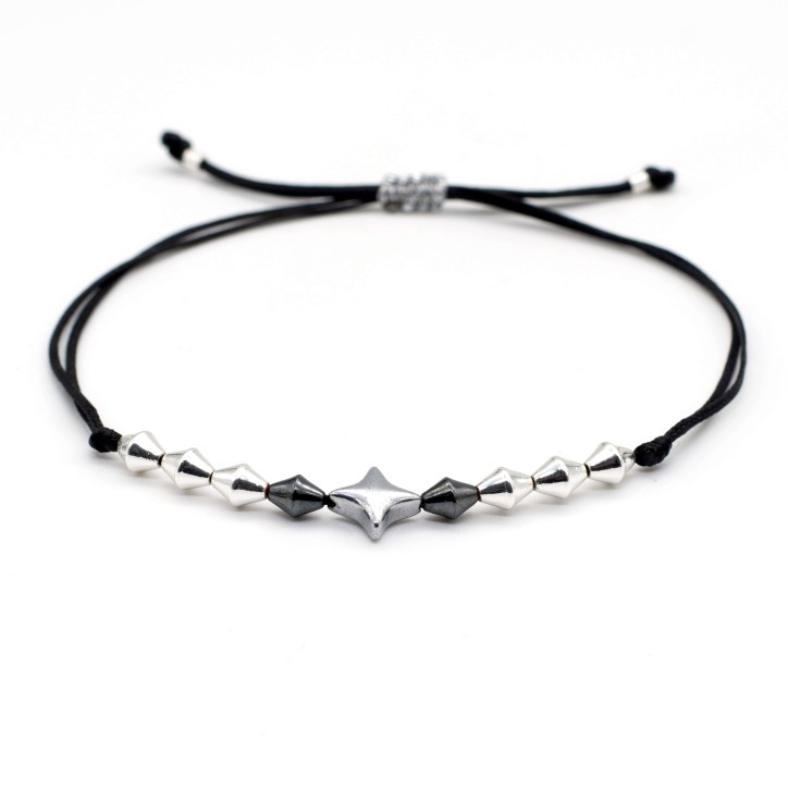 Brachelet "Lucky Star 26 Hematite"