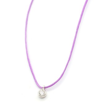 Κολιέ "Μονοπετράκι Μίνιμαλ"