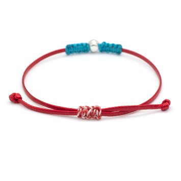 Bracelet "Martaki - Blue Hint Evil Eye"