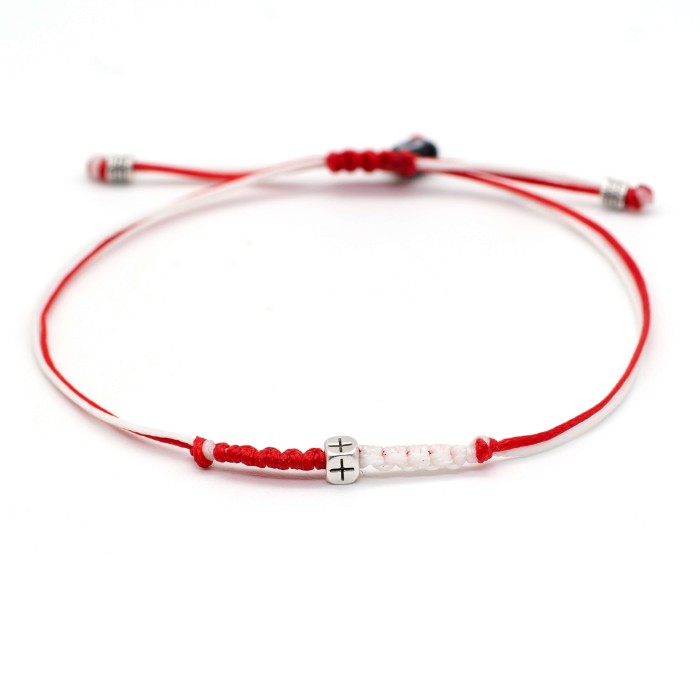 Bracelet "Martaki Evil Eye Cross Altenation" Bracelet "Martaki Evil Eye Cross Altenation"