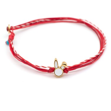Bracelet "Martaki - Ah Little Bunny - White"