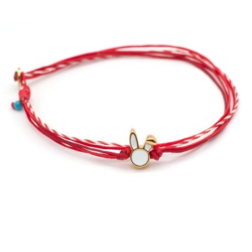 Bracelet "Martaki - Ah Little Bunny - White"