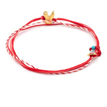 Bracelet "Martaki - Ah Little Bunny - Pink"