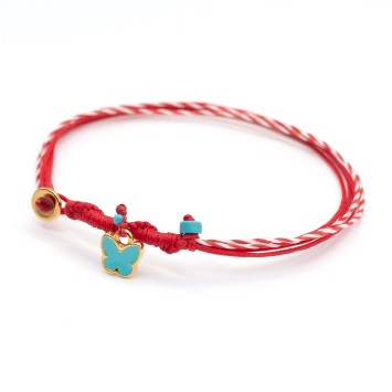 Bracelet "Martaki - Little Butterfly Turqouise G"