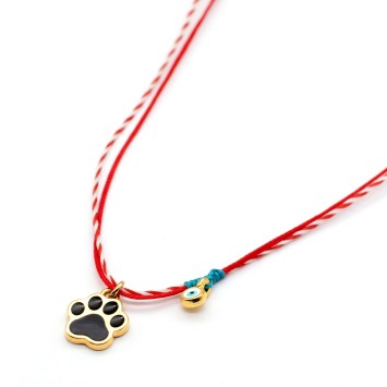 Necklace "Martaki - Little Paw G"