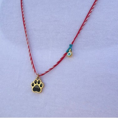 Necklace "Martaki - Little Paw G"