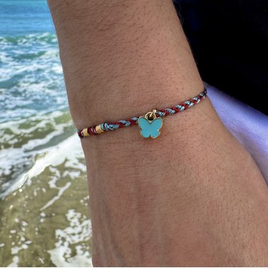 Bracelet "Martaki - Metallic Butterfly G"