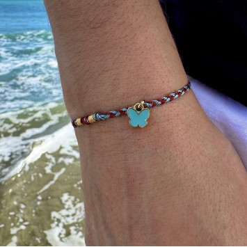 Bracelet "Martaki - Metallic Butterfly G"