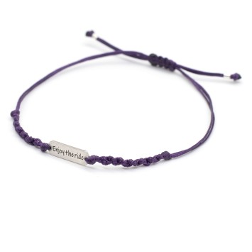 Bracelet "Enjoy the ride" 1/2K