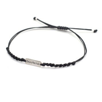 Bracelet "Enjoy the ride" 1/2K