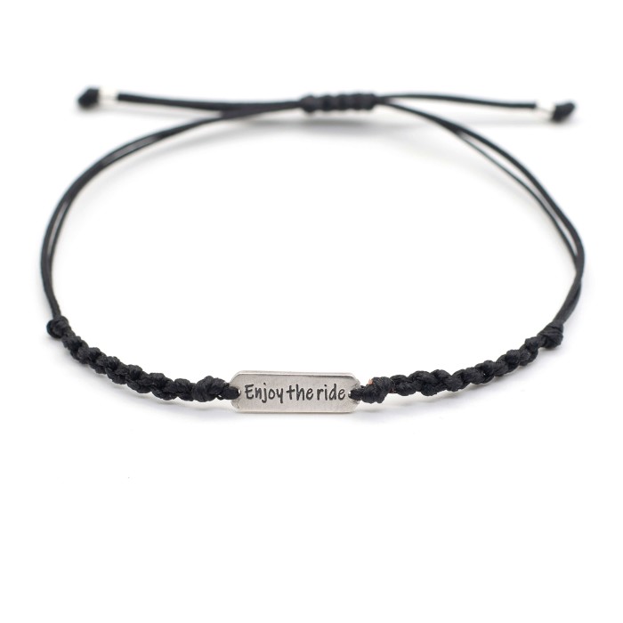 Βραχιόλι "Enjoy the ride" 1/2Κ Βραχιόλι "Enjoy the ride" 1/2Κ