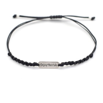 Bracelet "Enjoy the ride" 1/2K