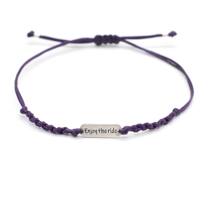 Βραχιόλι "Enjoy the ride" 1/2Κ Βραχιόλι "Enjoy the ride" 1/2Κ