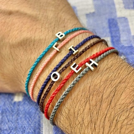 Βραχιόλι "Η - Μονόγραμμα"