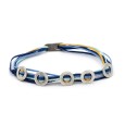 Βραχιόλι "Οι 5 Κύκλοι της Ζωής" - Μπλε Βραχιόλι "Οι 5 Κύκλοι της Ζωής" - Μπλε