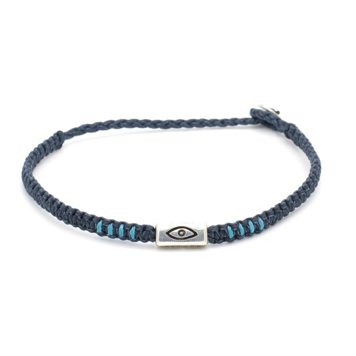 Βραχιόλι "Μάτι - 8 γραμμές"