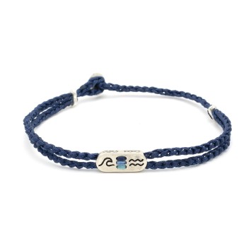 Βραχιόλι " Κυματισμός - 3 γραμμές "