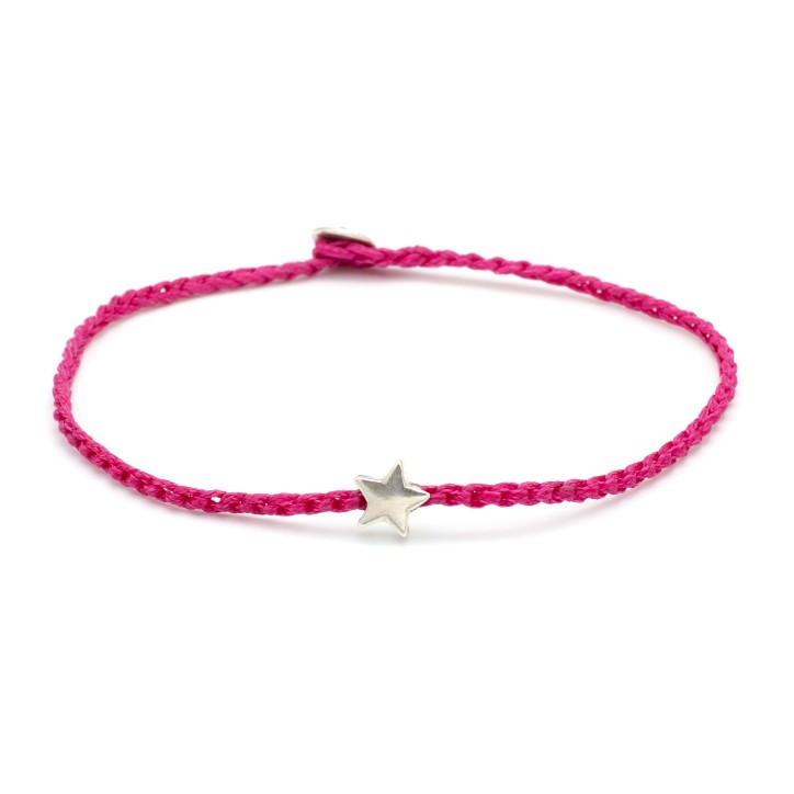 Bracelet - "Star" - Fuchsia