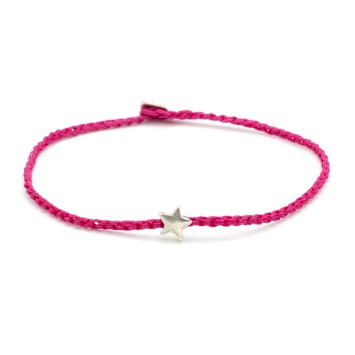 Bracelet - "Star" - Fuchsia